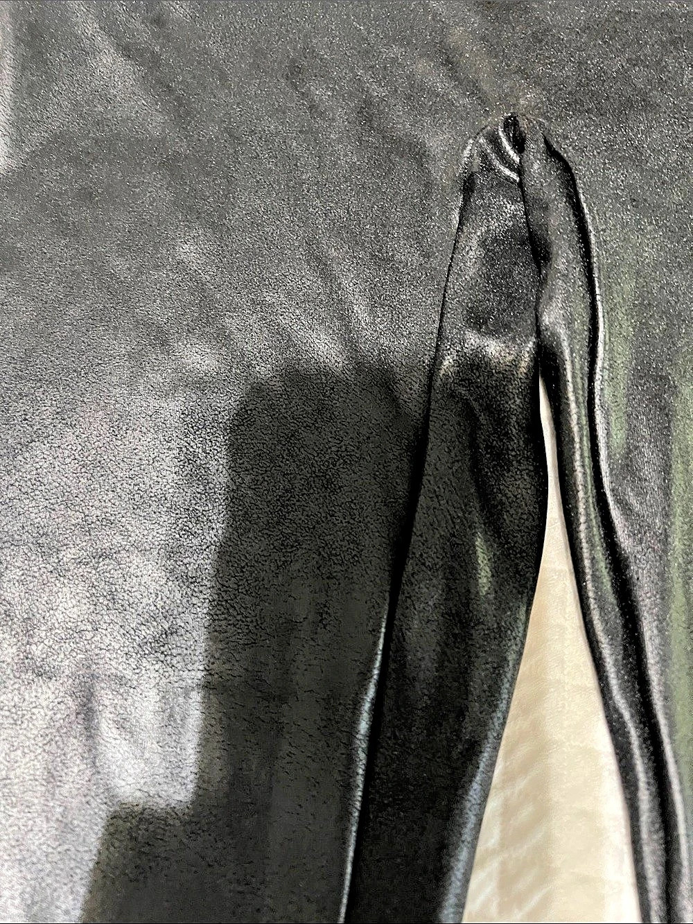 SPANX Faux Leather Leggings Black Size XL - Picture 7 of 8